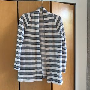 LOFT Striped Cardigan